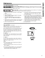 Preview for 13 page of GEAppliances JK3000 Owner'S Manual