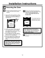 Preview for 10 page of GEAppliances JT910 Installation Instructions Manual