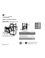 Preview for 1 page of GEAppliances JTP25SH Installation Instructions Manual