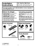 Preview for 4 page of GEAppliances JTP25SH Installation Instructions Manual