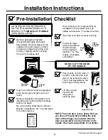 Preview for 6 page of GEAppliances JTP25SH Installation Instructions Manual