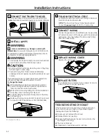 Preview for 12 page of GEAppliances JVE330 Owner'S Manual And Installation Instructions