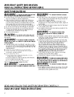 Preview for 2 page of GEAppliances JVE40 Owner'S Manual And Installation Instructions