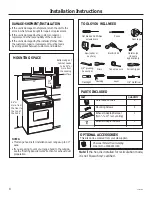 Preview for 8 page of GEAppliances JVE40 Owner'S Manual And Installation Instructions