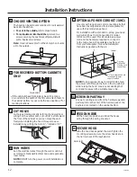 Preview for 12 page of GEAppliances JVE40 Owner'S Manual And Installation Instructions