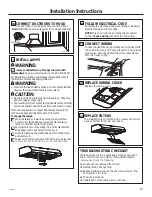 Preview for 13 page of GEAppliances JVE40 Owner'S Manual And Installation Instructions