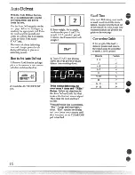 Предварительный просмотр 10 страницы GEAppliances JVM133J Use And Care & Cooking Manual