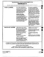 Preview for 24 page of GEAppliances JVM141H Use And Care Manual