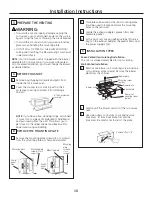 Предварительный просмотр 10 страницы GEAppliances JVM2052 Installation Instructions Manual