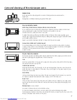 Предварительный просмотр 27 страницы GEAppliances JVM6175 Owner'S Manual