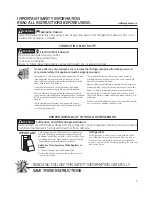 Preview for 3 page of GEAppliances MPE12FG Owner'S Manual And Installation Instructions