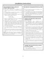 Preview for 16 page of GEAppliances PFDS450 Owner'S Manual & Installation Instructions