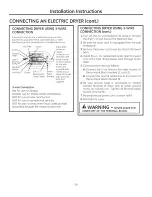 Preview for 24 page of GEAppliances PFDS450 Owner'S Manual & Installation Instructions