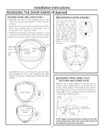 Preview for 38 page of GEAppliances PFDS450 Owner'S Manual & Installation Instructions