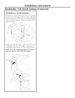 Preview for 39 page of GEAppliances PFDS450 Owner'S Manual & Installation Instructions