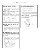 Preview for 42 page of GEAppliances PFDS450 Owner'S Manual & Installation Instructions