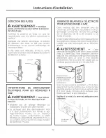 Preview for 73 page of GEAppliances PFDS450 Owner'S Manual & Installation Instructions