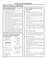 Preview for 77 page of GEAppliances PFDS450 Owner'S Manual & Installation Instructions