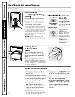 Предварительный просмотр 10 страницы GEAppliances Profile 20 Owner'S Manual And Installation Instructions