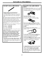 Предварительный просмотр 47 страницы GEAppliances Profile 20 Owner'S Manual And Installation Instructions