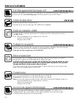 Предварительный просмотр 58 страницы GEAppliances Profile 20 Owner'S Manual And Installation Instructions