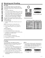 Preview for 20 page of GEAppliances PSA9240 Owner'S Manual