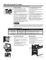 Preview for 19 page of GEAppliances PWE23 Owner'S Manual And Installation Instructions