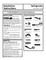 Preview for 22 page of GEAppliances PWE23 Owner'S Manual And Installation Instructions