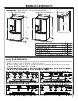 Preview for 23 page of GEAppliances PWE23 Owner'S Manual And Installation Instructions