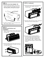 Предварительный просмотр 3 страницы GEAppliances RAK7013 Installation Instructions