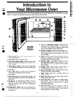 Preview for 5 page of GEAppliances RE952 Instruction Book