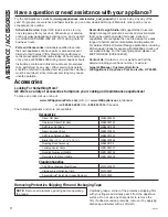 Preview for 8 page of GEAppliances RGB780DEH1WW Owner'S Manual