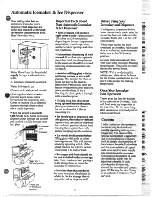 Preview for 5 page of GEAppliances TFX22P Use And Care Manual