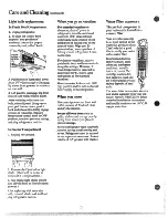 Preview for 12 page of GEAppliances TFX22P Use And Care Manual