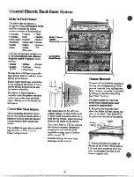 Preview for 10 page of GEAppliances TFX24RL Use And Care Manual