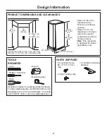 Предварительный просмотр 2 страницы GEAppliances Universal II Installation Instructions Manual