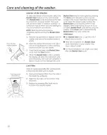 Preview for 10 page of GEAppliances WSLP1500 Owner'S Manual & Installation Instructions