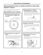 Preview for 43 page of GEAppliances WSLP1500 Owner'S Manual & Installation Instructions