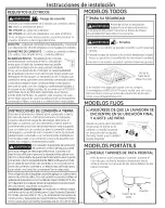 Preview for 66 page of GEAppliances WSLP1500 Owner'S Manual & Installation Instructions