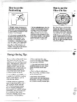 Preview for 8 page of GEAppliances WWA8318L User And Care Manual