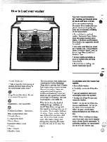 Preview for 10 page of GEAppliances WWA8318L User And Care Manual