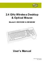 Gear Head KB5100W User Manual preview