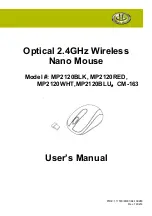 Preview for 1 page of Gear Head MP2120BLK User Manual