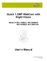 Preview for 1 page of Gear Head WC1100BLU User Manual