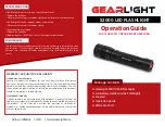 Preview for 1 page of Gear Light S2000 Operation Manual