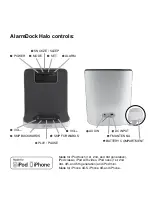 Предварительный просмотр 4 страницы Gear4 AlarmDock Halo User Manual