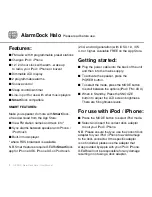 Preview for 7 page of Gear4 AlarmDock Halo User Manual
