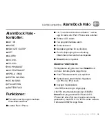 Preview for 42 page of Gear4 AlarmDock Halo User Manual