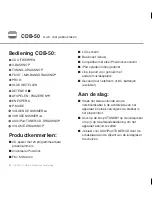 Предварительный просмотр 31 страницы Gear4 CDB-50 User Manual