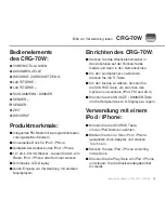 Предварительный просмотр 16 страницы Gear4 CRG-70W User Manual